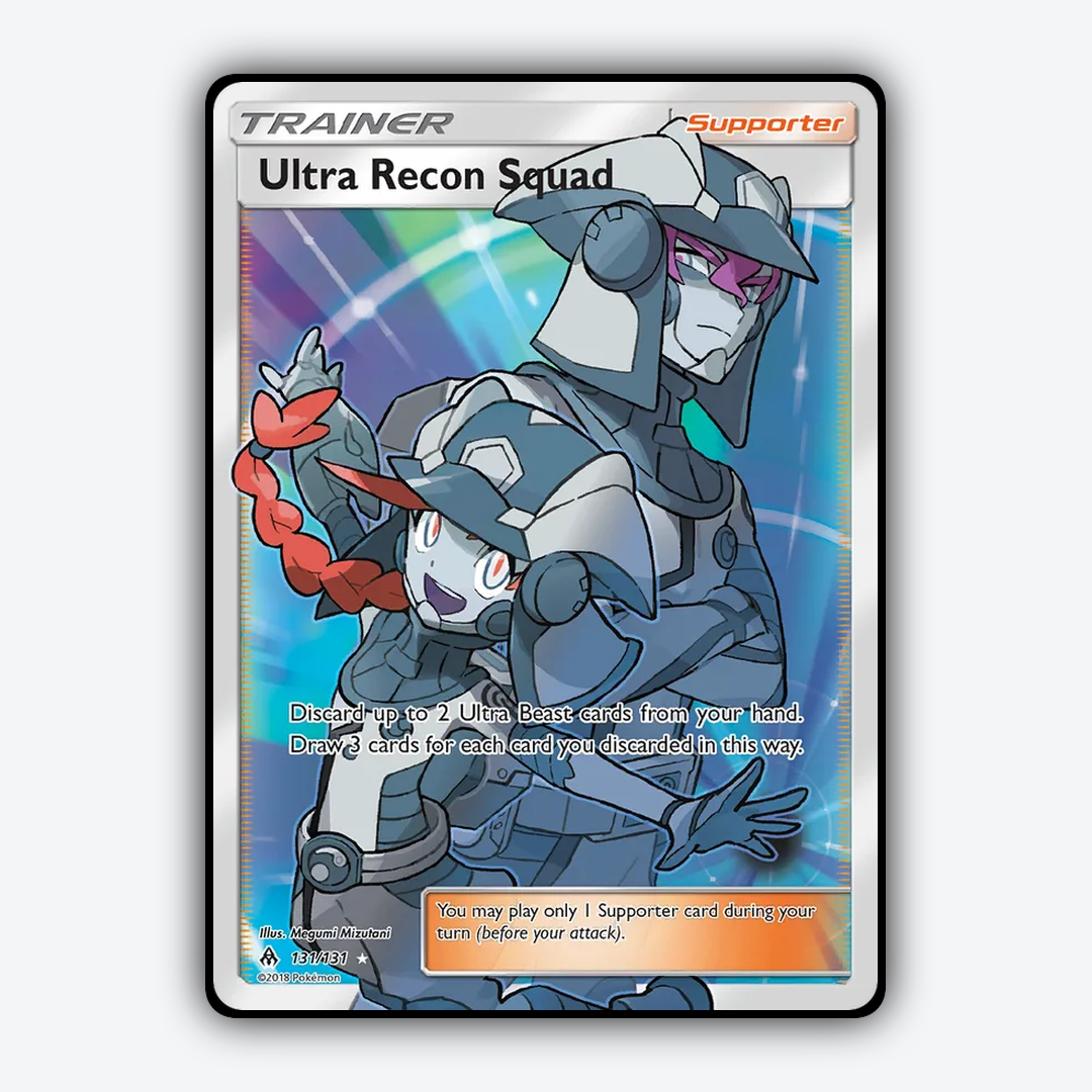 Ultra Recon Squad 131/131 - Forbidden Light Set - Card Rug