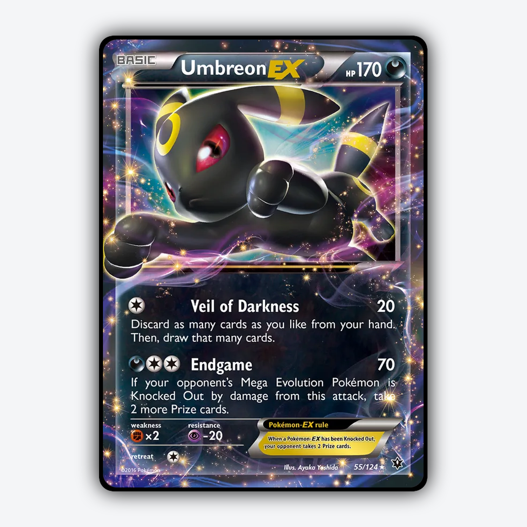 Umbreon-EX 055/124 - Fates Collide Set - Card Rug