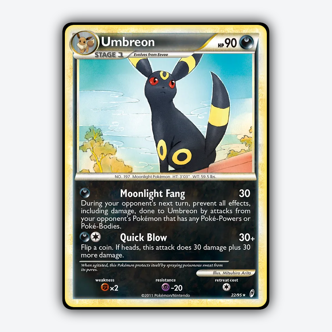 Umbreon 022/95 - Call of Legends Set - Card Rug