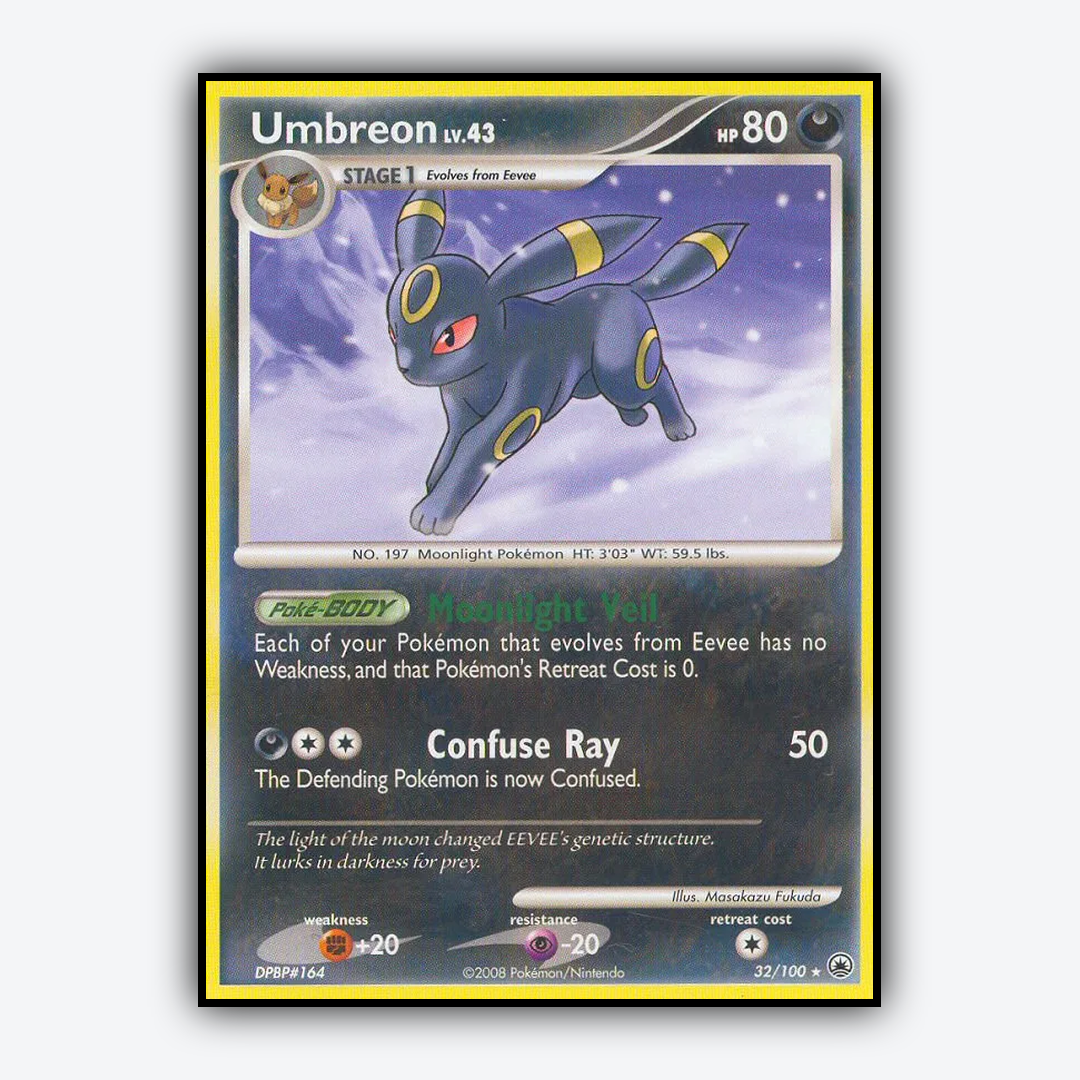 Umbreon 032/100 - Majestic Dawn Set - Card Rug