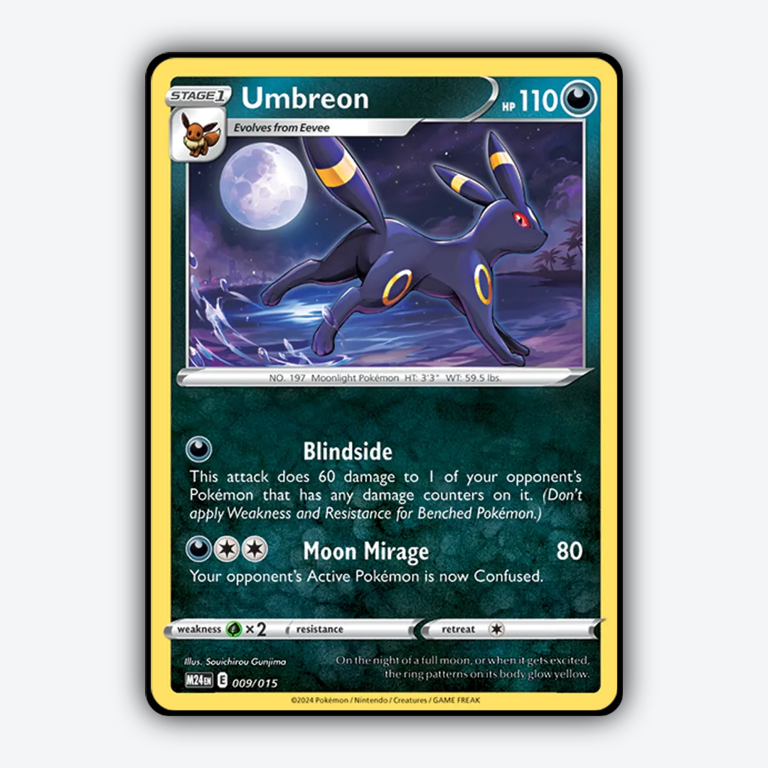 Umbreon 009 - McDonald's Collection 2025 Set - Card Rug