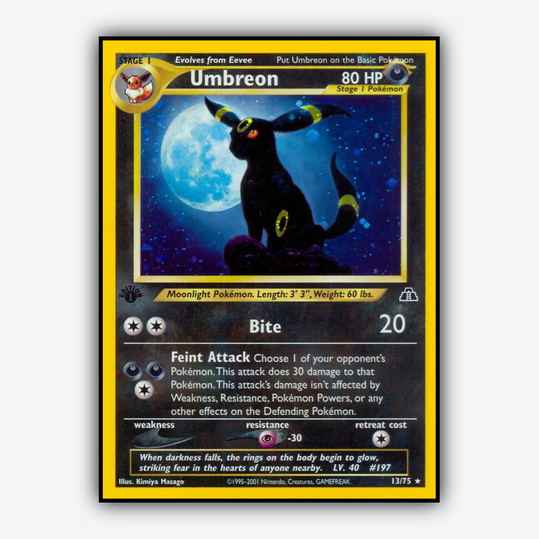 Umbreon 013/75 - Neo Discovery Set - Card Rug