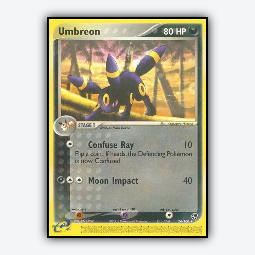 Umbreon 024/100 - Sandstorm Set - Card Rug