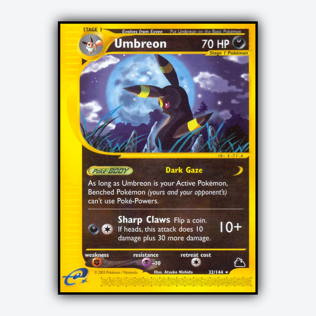 Umbreon 032/144 - Skyridge Set - Card Rug