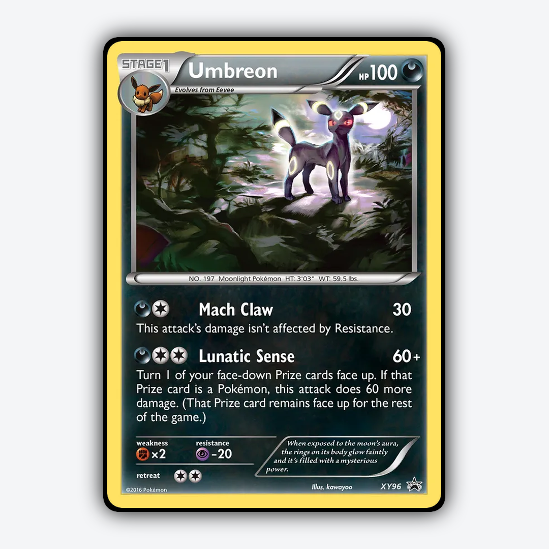 Umbreon #96 - XY Black Star Promos Set - Card Rug