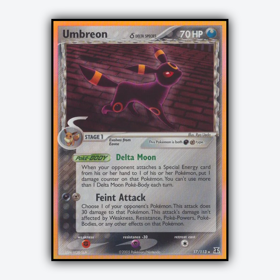 Umbreon δ 017/113 - Delta Species Set - Card Rug