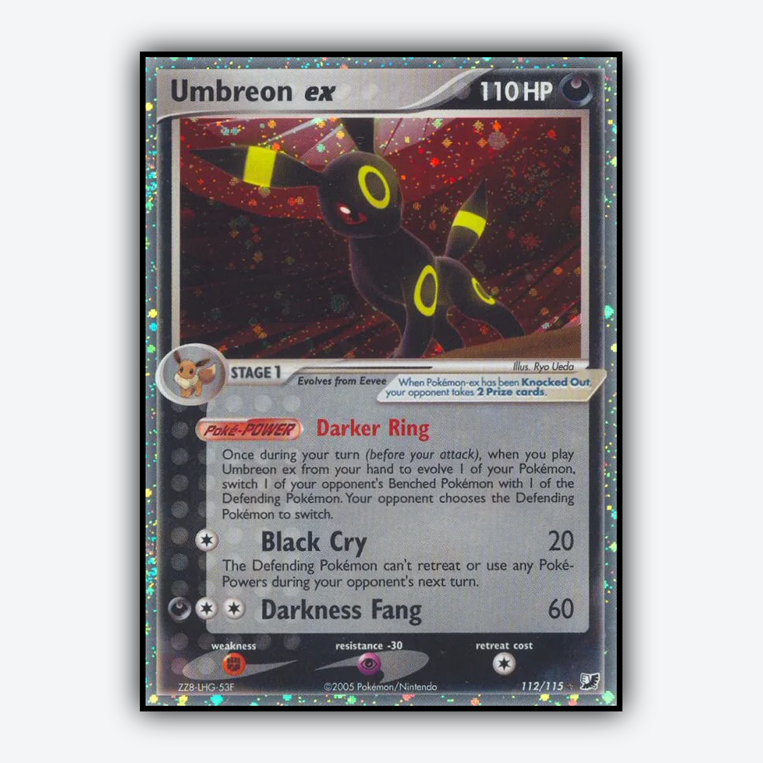 Umbreon ex 112/115 - Unseen Forces Set - Card Rug
