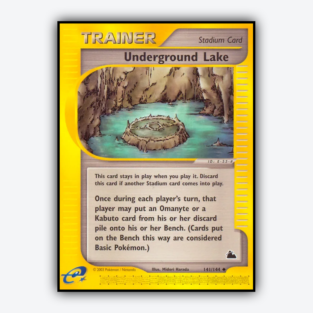 Underground Lake 141/144 - Skyridge Set - Card Rug