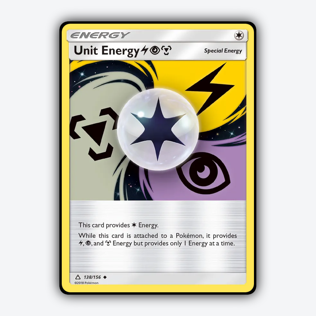 Unit Energy LightningPsychicMetal 138/156 - Ultra Prism Set - Card Rug