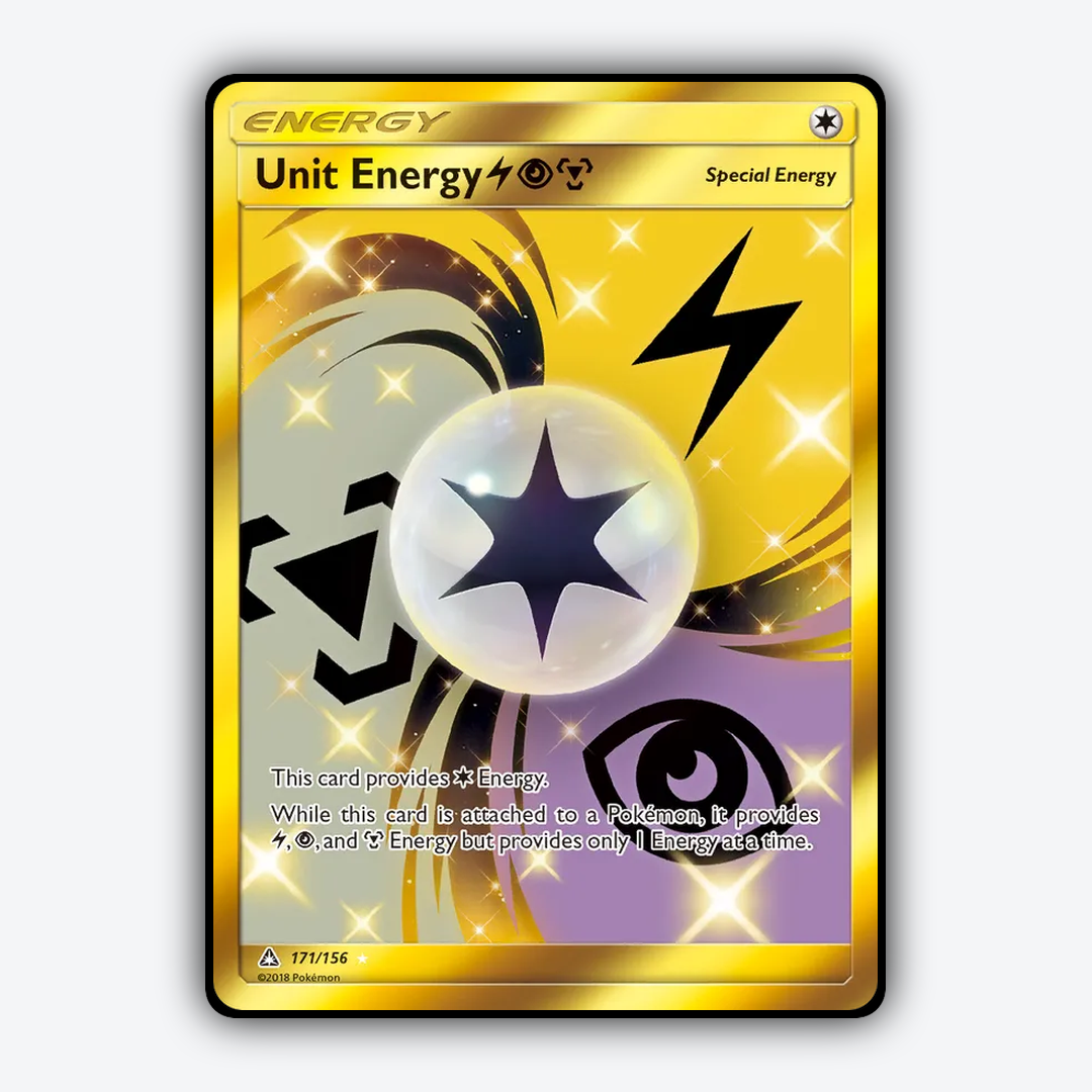 Unit Energy LightningPsychicMetal 171/156 - Ultra Prism Set - Card Rug