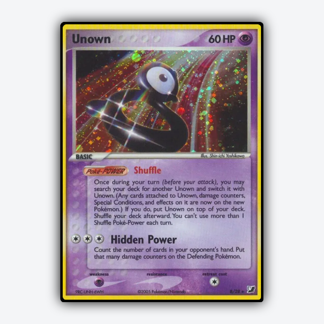 Unown B/115 - Unseen Forces Set - Card Rug