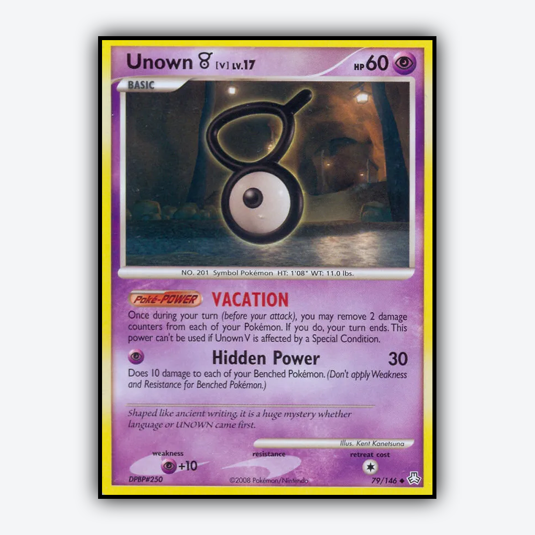 Unown V 079/146 - Legends Awakened Set - Card Rug