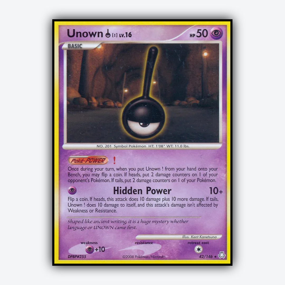 Unown ! 042/146 - Legends Awakened Set - Card Rug
