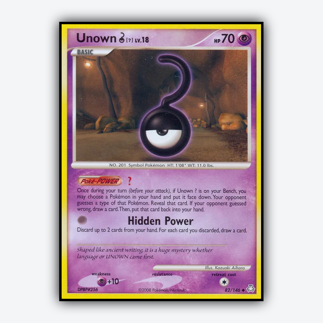 Unown ? 082/146 - Legends Awakened Set - Card Rug
