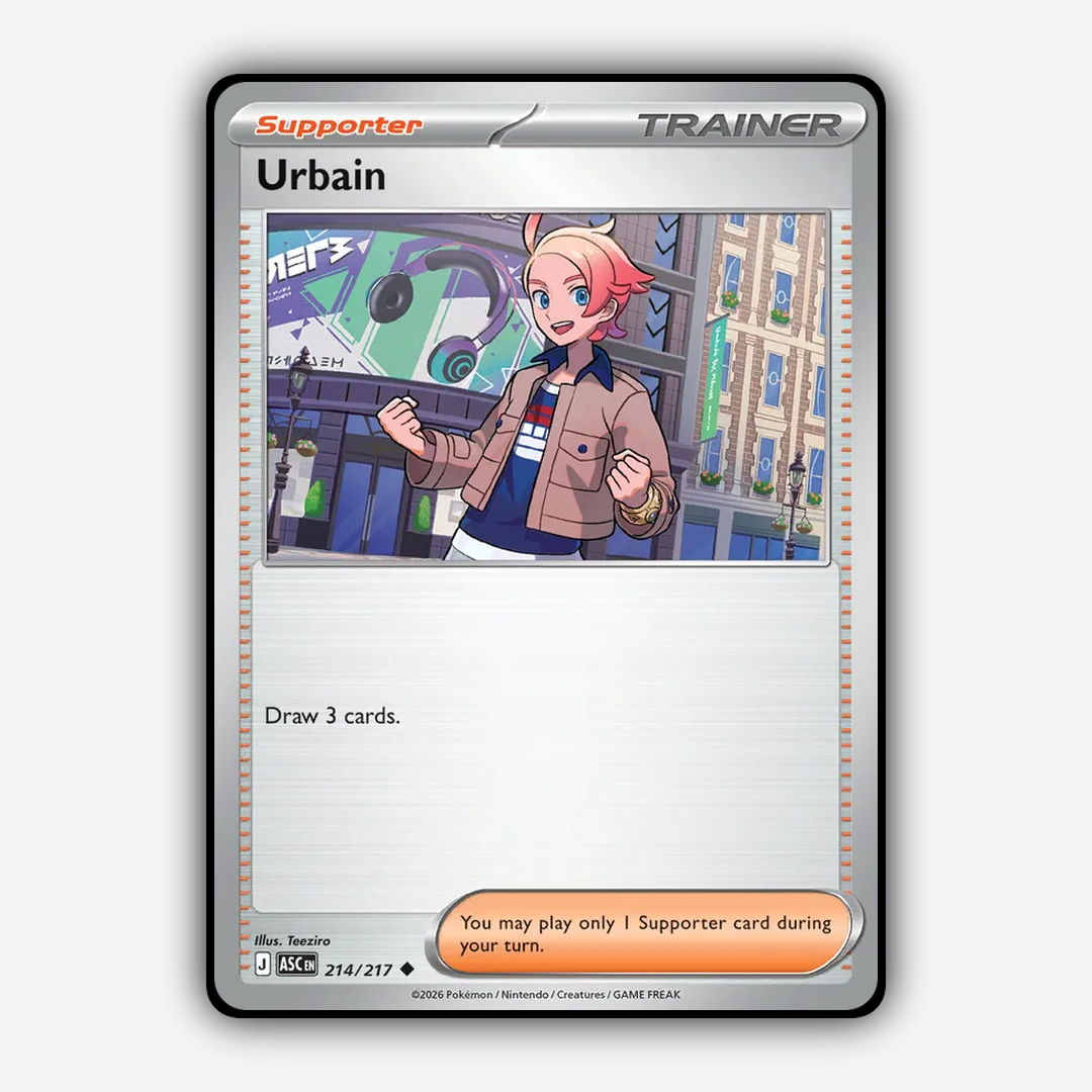 Urbain 214/217 - Ascended Heroes Set - Card Rug