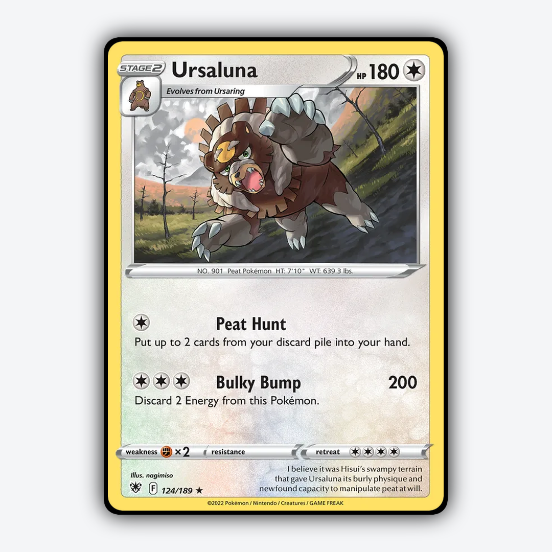 Ursaluna 124/189 - Astral Radiance Set - Card Rug