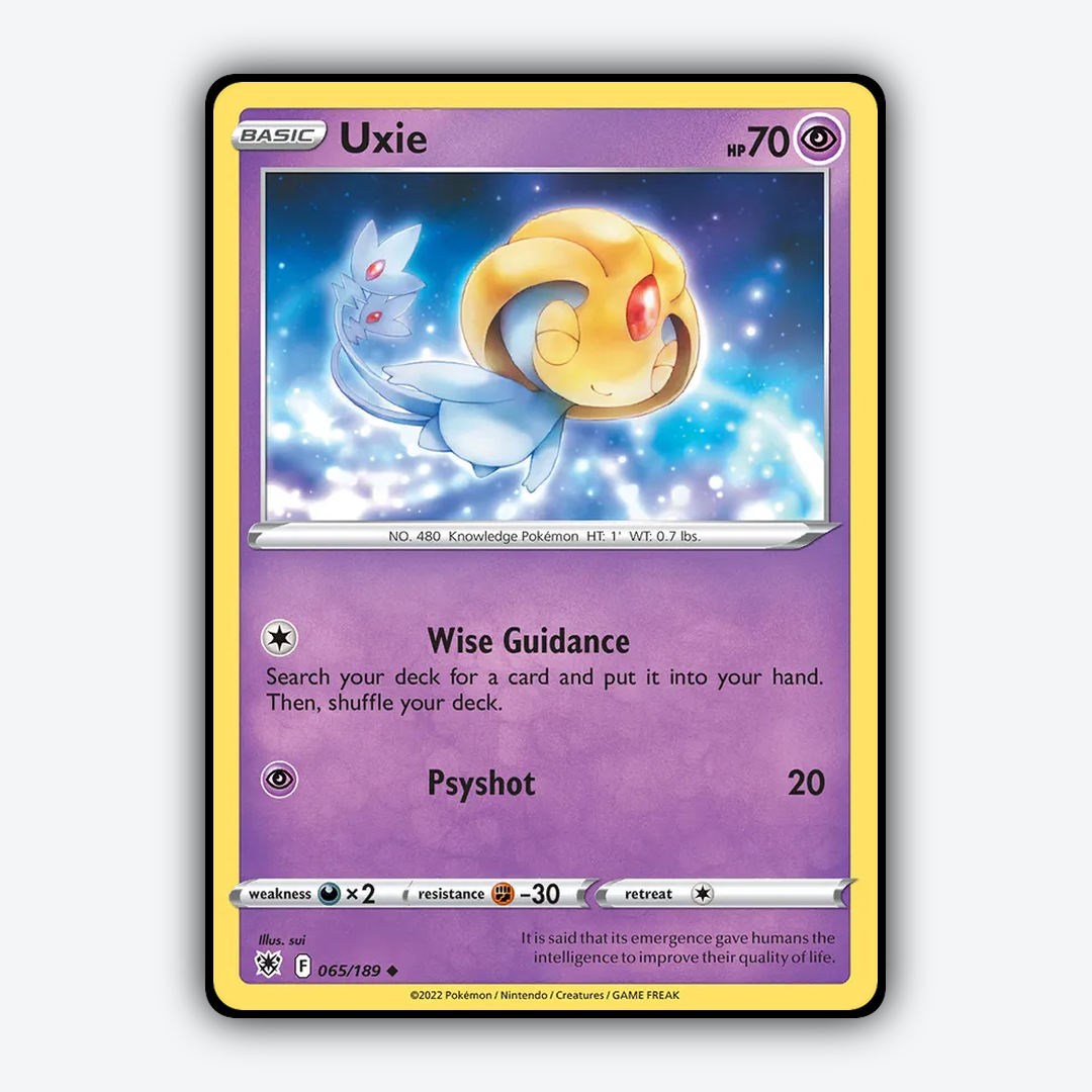Uxie 065/189 - Astral Radiance Set - Card Rug