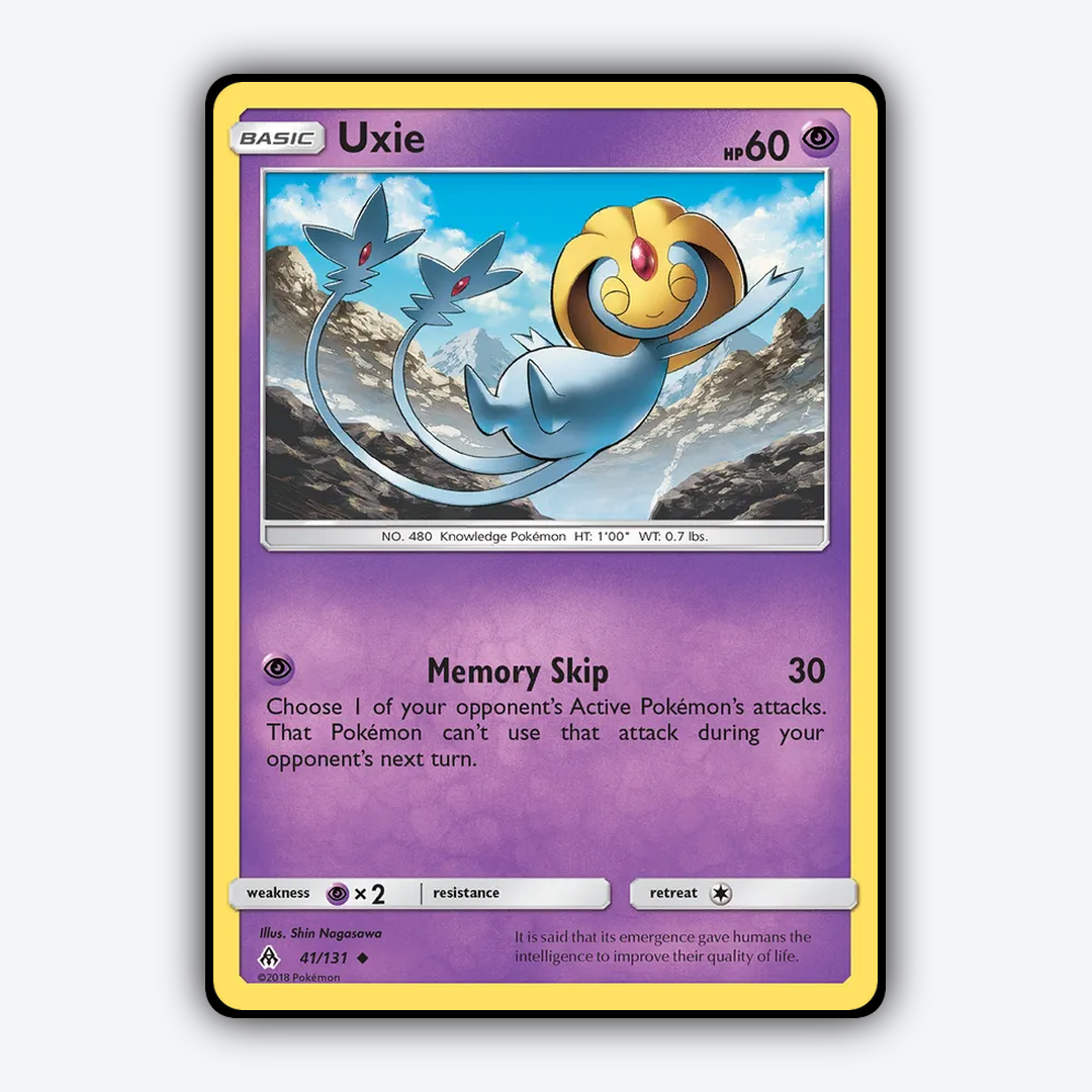 Uxie 041/131 - Forbidden Light Set - Card Rug