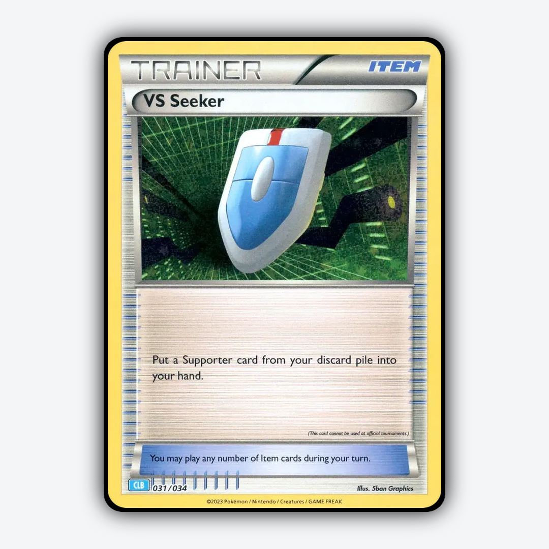 VS Seeker 031/034 - Pokémon TCG Classic - Blastoise Set - Card Rug