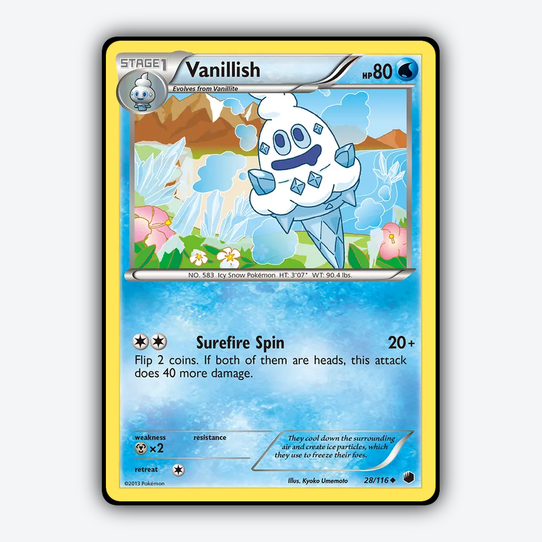 Vanillish 028/116 - Plasma Freeze Set - Card Rug