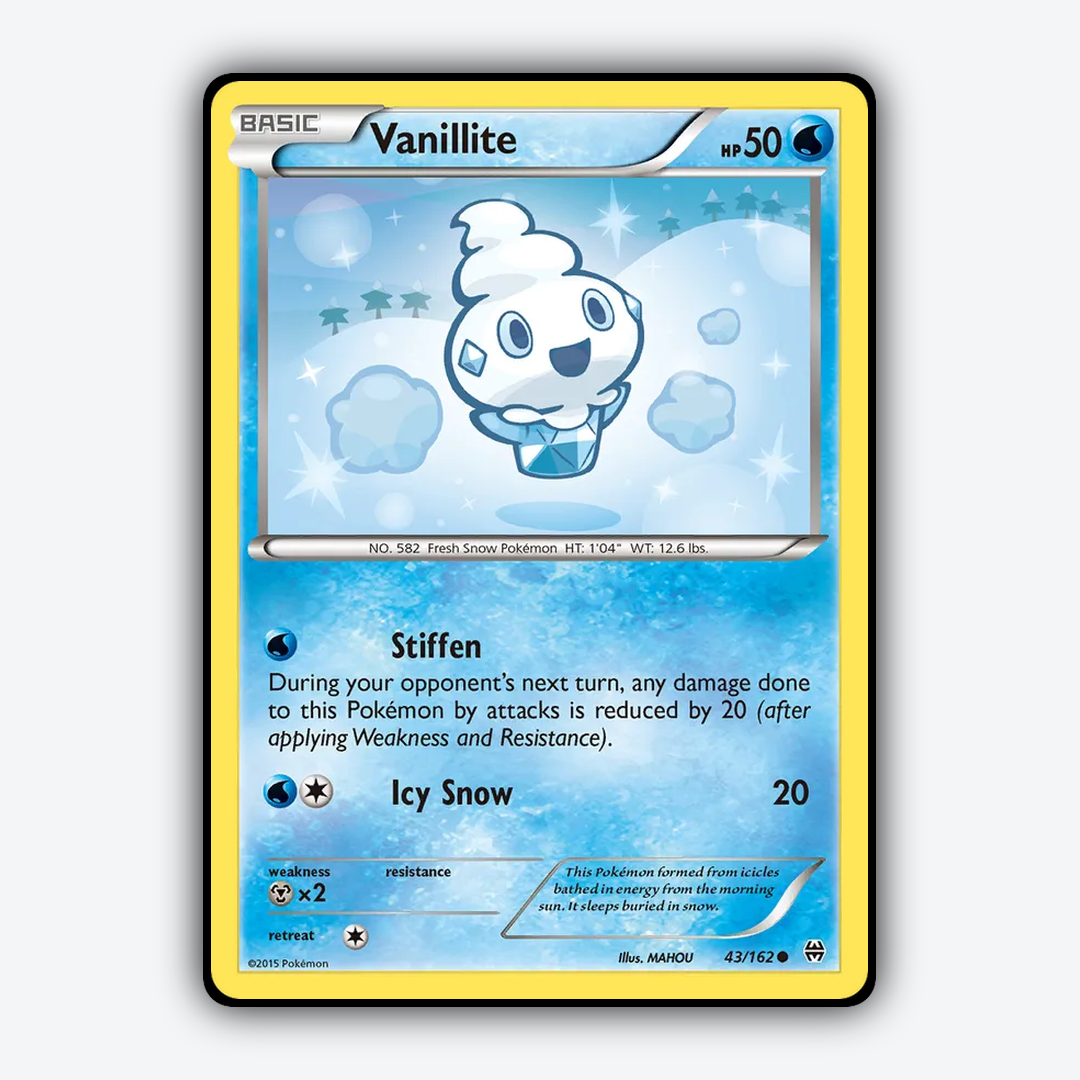 Vanillite 043/162 - BREAKthrough Set - Card Rug