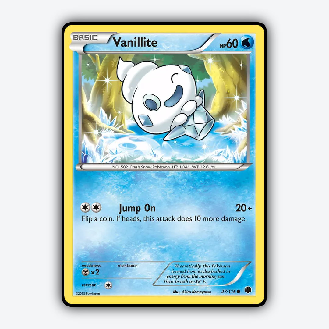 Vanillite 027/116 - Plasma Freeze Set - Card Rug