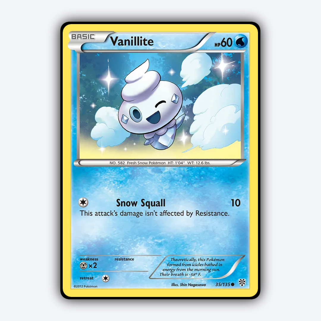 Vanillite 035/135 - Plasma Storm Set - Card Rug