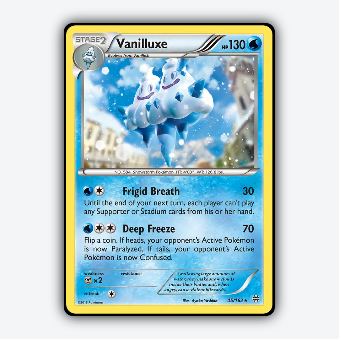 Vanilluxe 045/162 - BREAKthrough Set - Card Rug