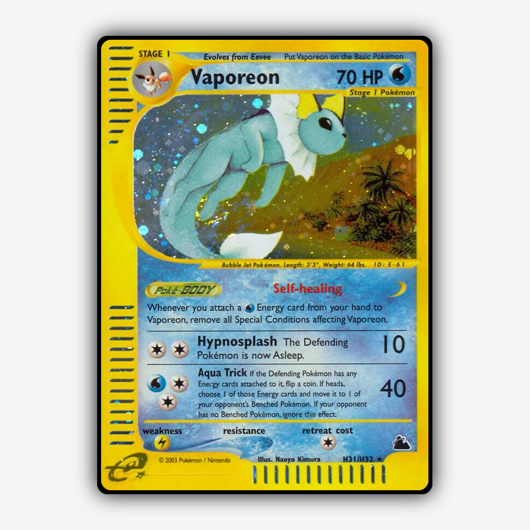 Vaporeon H031/144 - H031/144 Skyridge Set - Card Rug