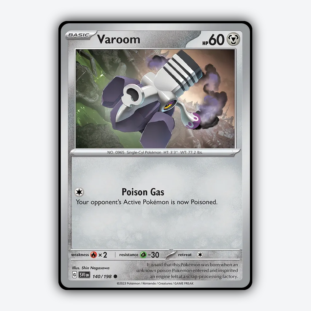 Varoom 140/198 - Scarlet & Violet Set - Card Rug