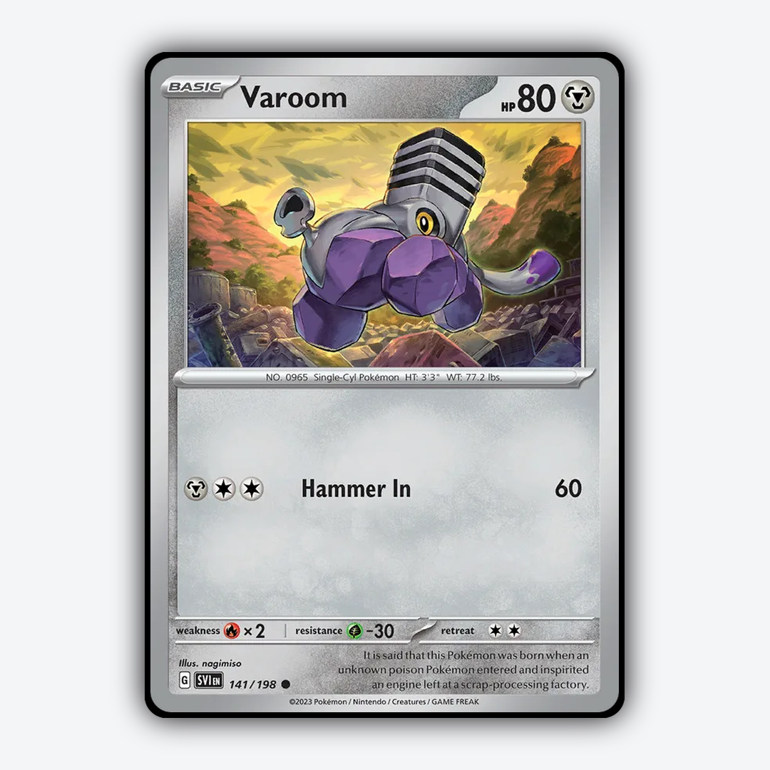 Varoom 141/198 - Scarlet & Violet Set - Card Rug
