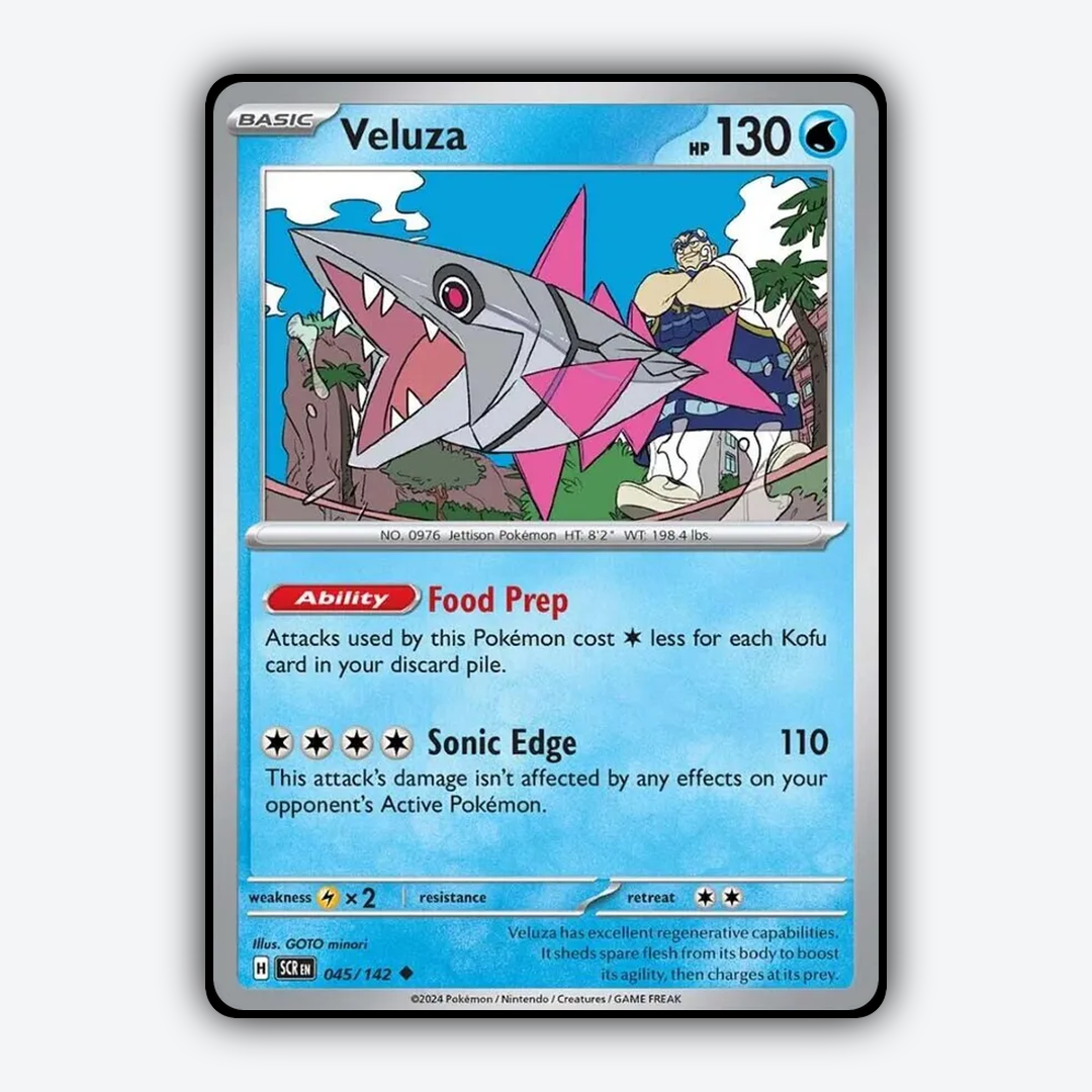 Veluza 045/142 - Stellar Crown Set - Card Rug