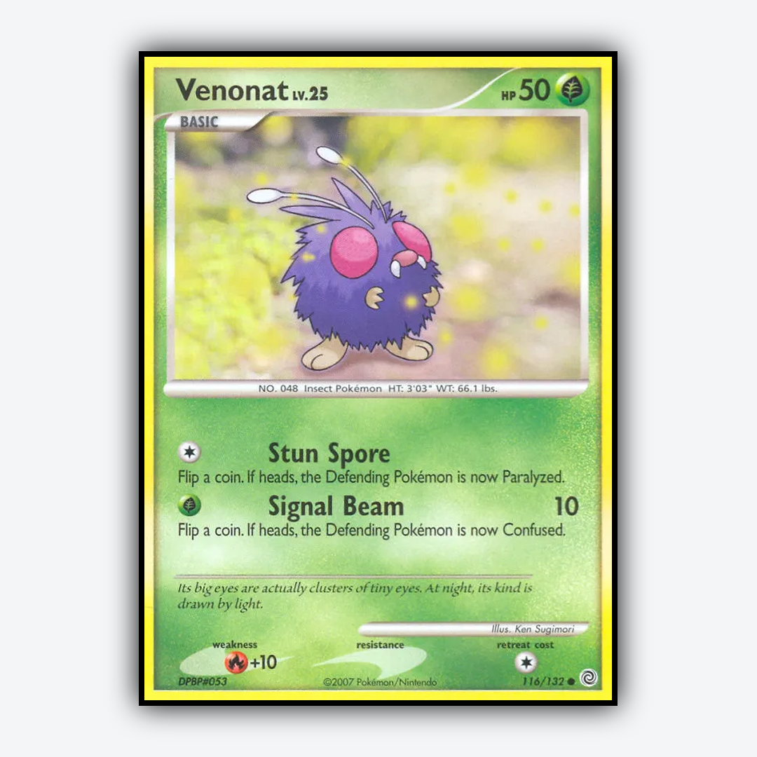 Venonat 116/132 - Secret Wonders Set - Card Rug