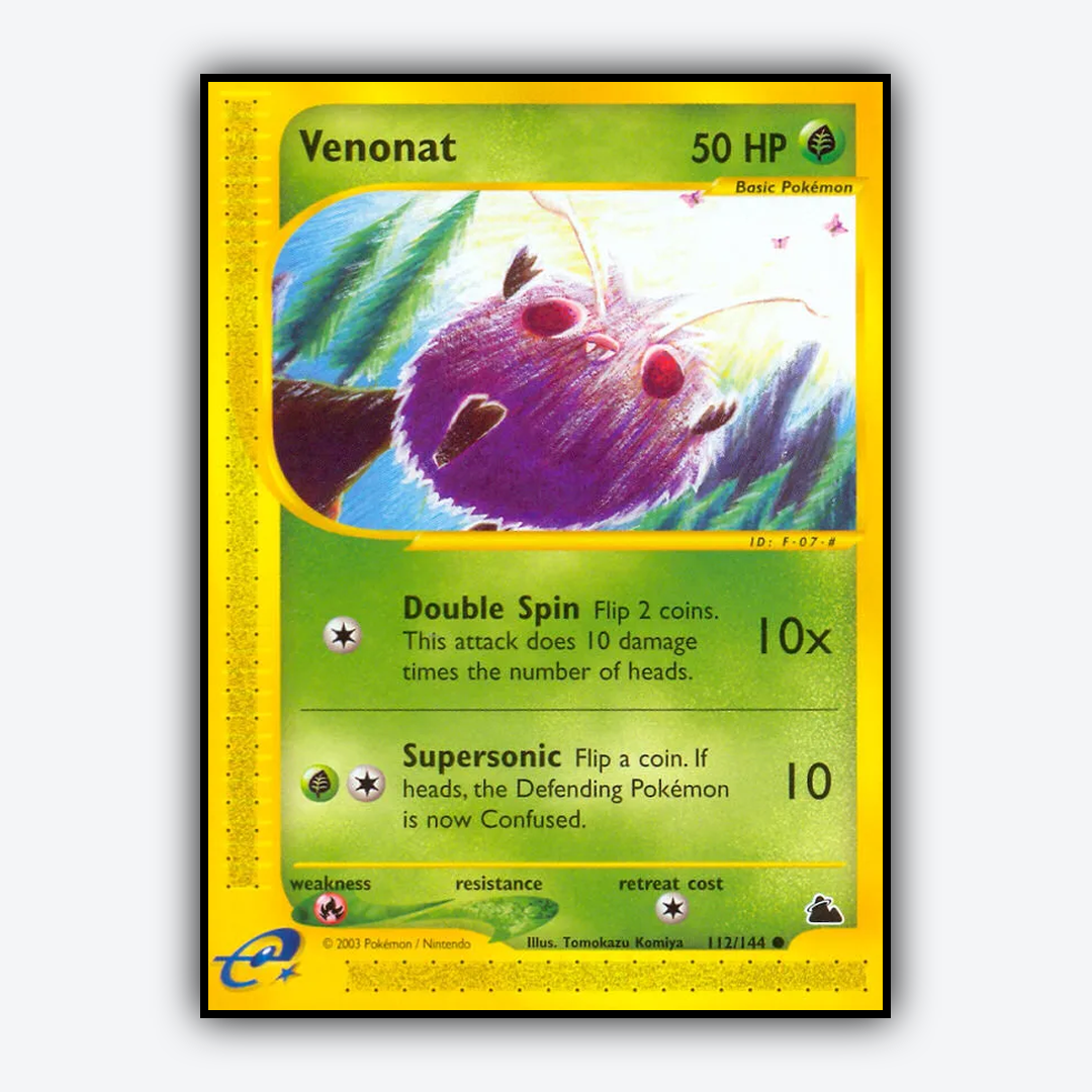 Venonat 112/144 - Skyridge Set - Card Rug