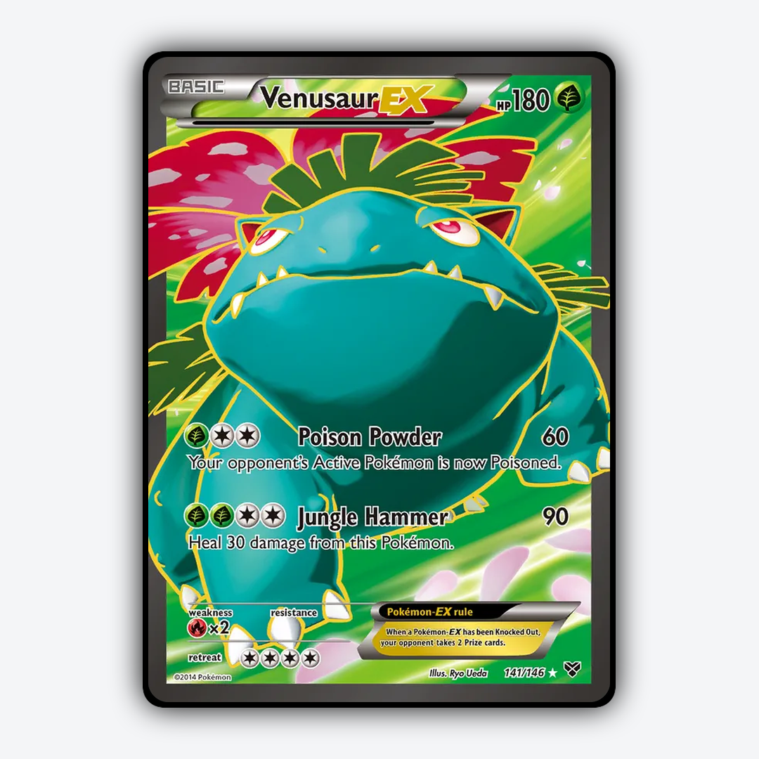 Venusaur-EX 141/146 - XY Set - Card Rug