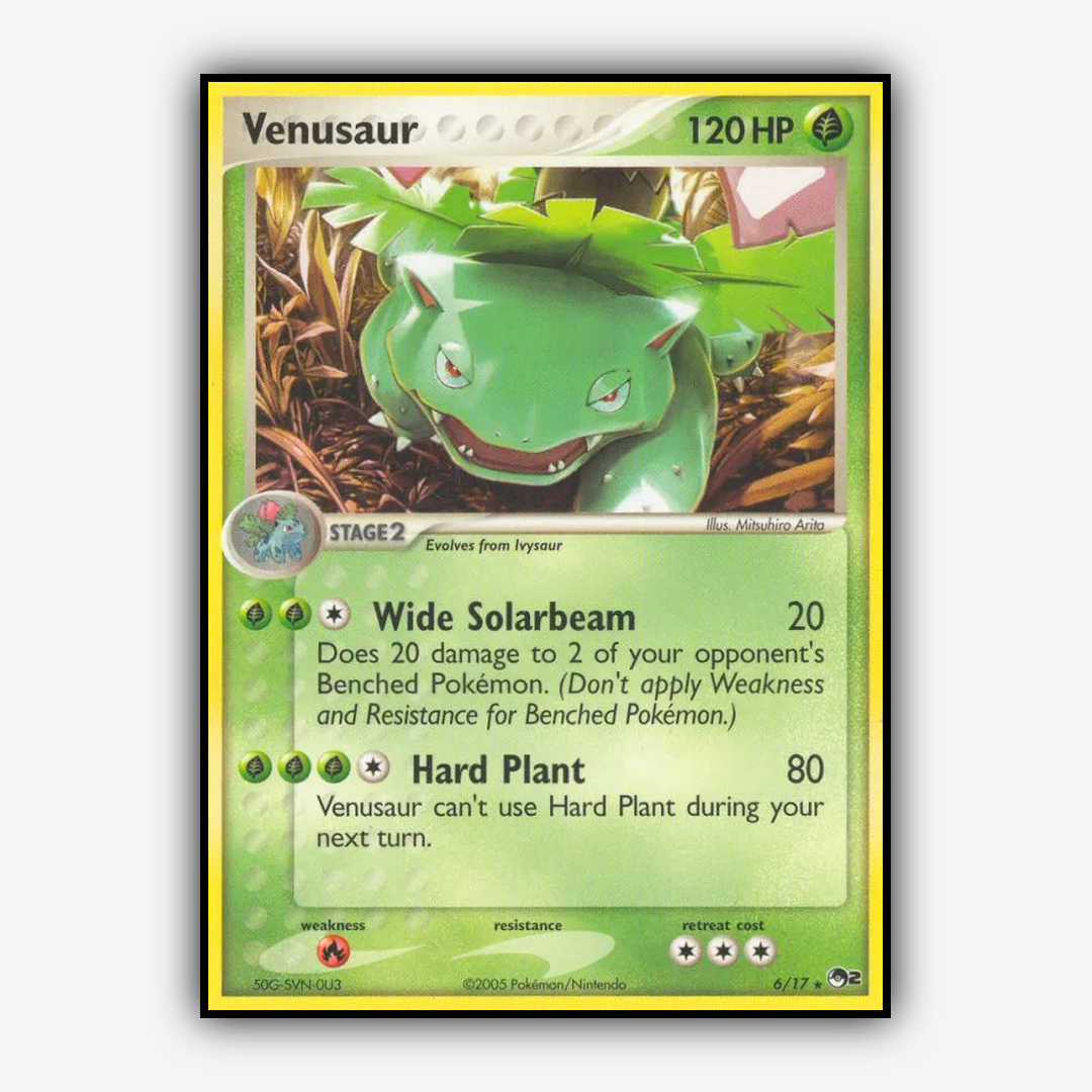 Venusaur 006/17 - POP Series 2 Set - Card Rug