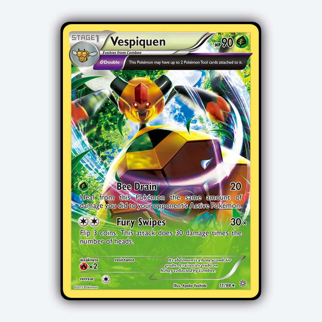 Vespiquen 011/98 - Ancient Origins Set - Card Rug