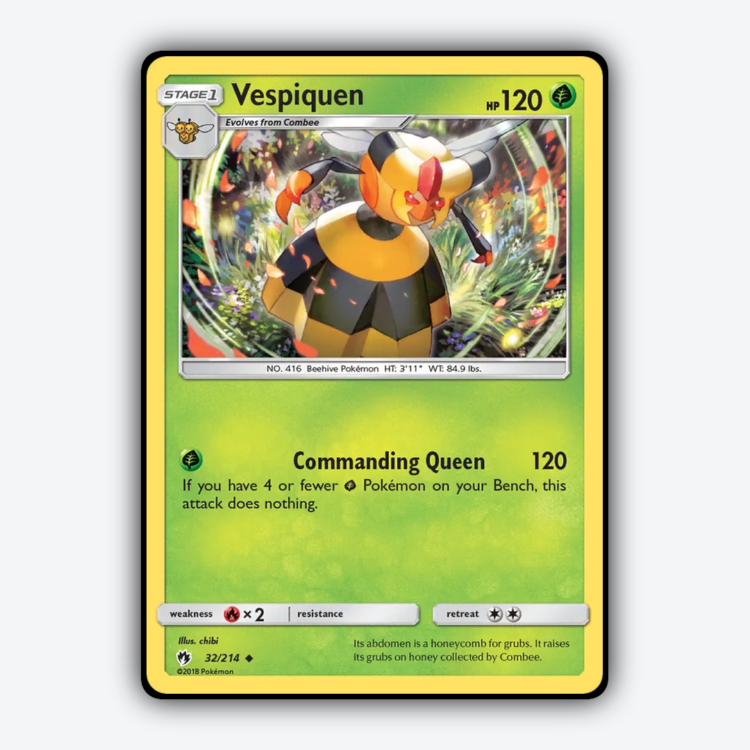 Vespiquen 032/214 - Lost Thunder Set - Card Rug