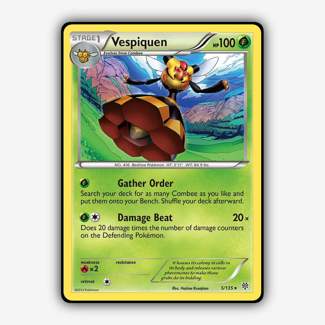 Vespiquen 005/135 - Plasma Storm Set - Card Rug