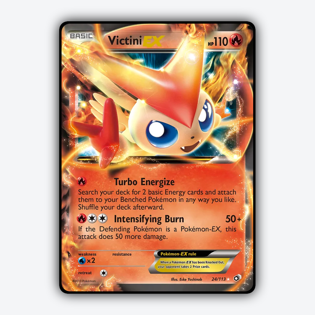 Victini-EX 024/113 - Legendary Treasures Set - Card Rug