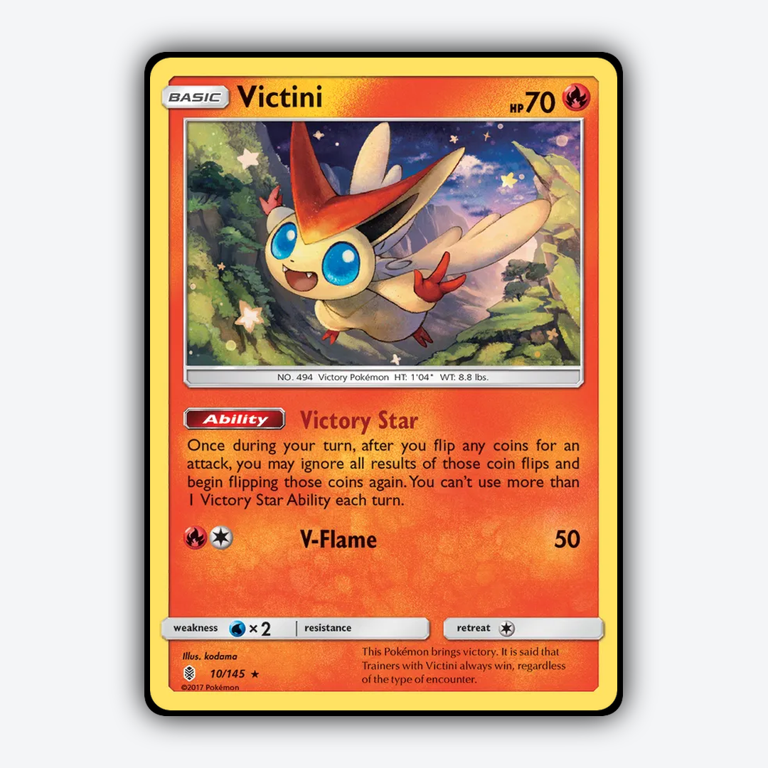 Victini 010/145 - Guardians Rising Set - Card Rug