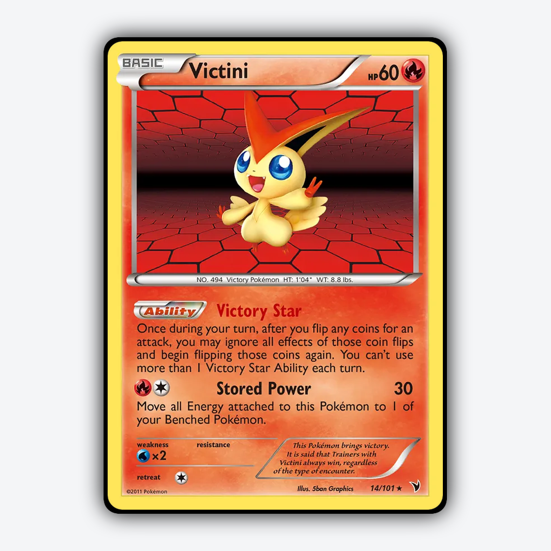 Victini 014/101 - Noble Victories Set - Card Rug