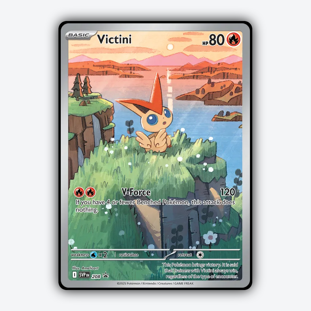 Victini #208 - Scarlet & Violet Black Star Promos Set - Card Rug