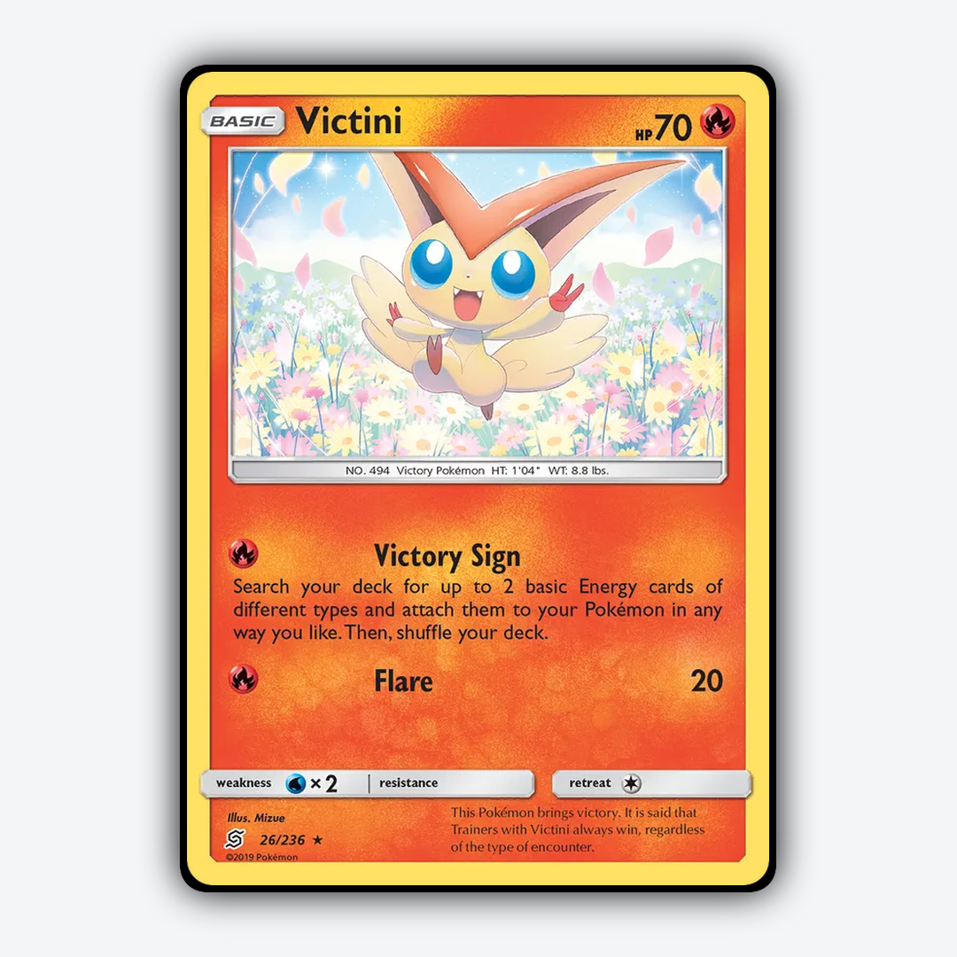 Victini 026/236 - Unified Minds Set - Card Rug