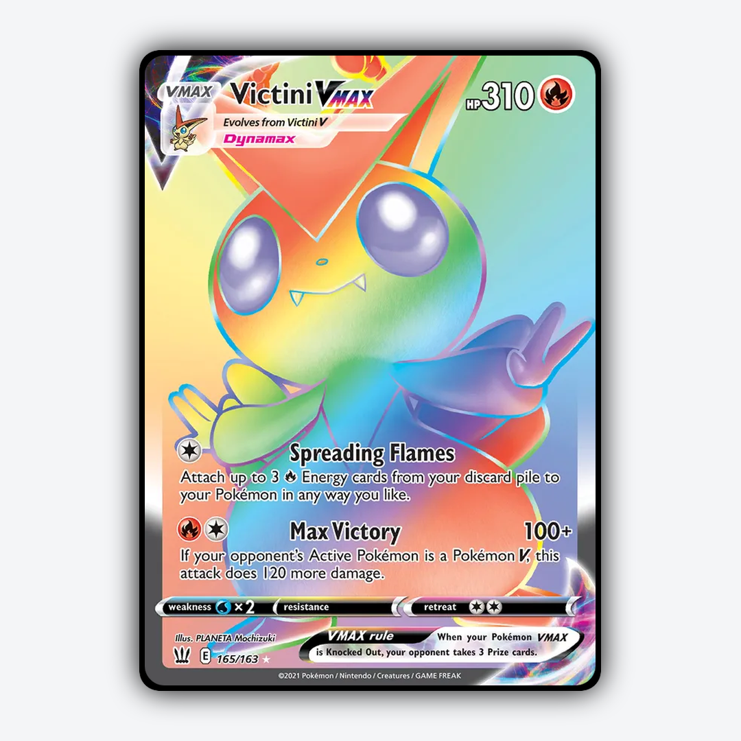Victini VMAX 165/163 - Battle Styles Set - Card Rug