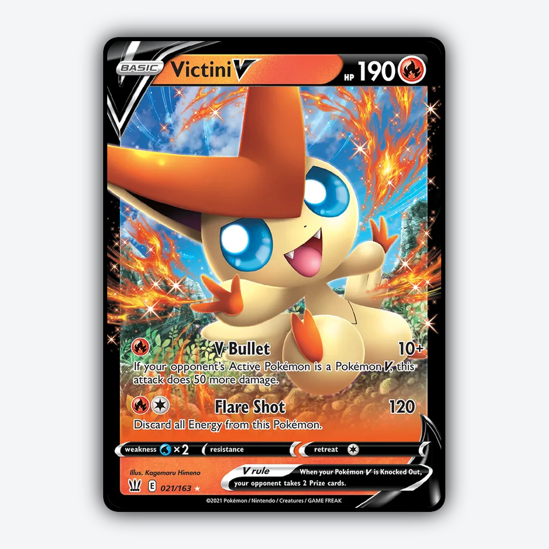 Victini V 021/163 - Battle Styles Set - Card Rug