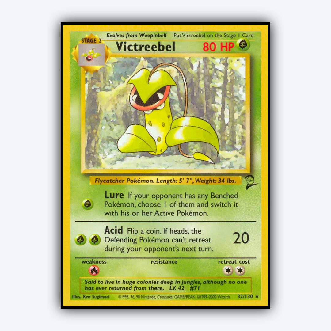 Victreebel 032/130 - Base Set 2 Set - Card Rug