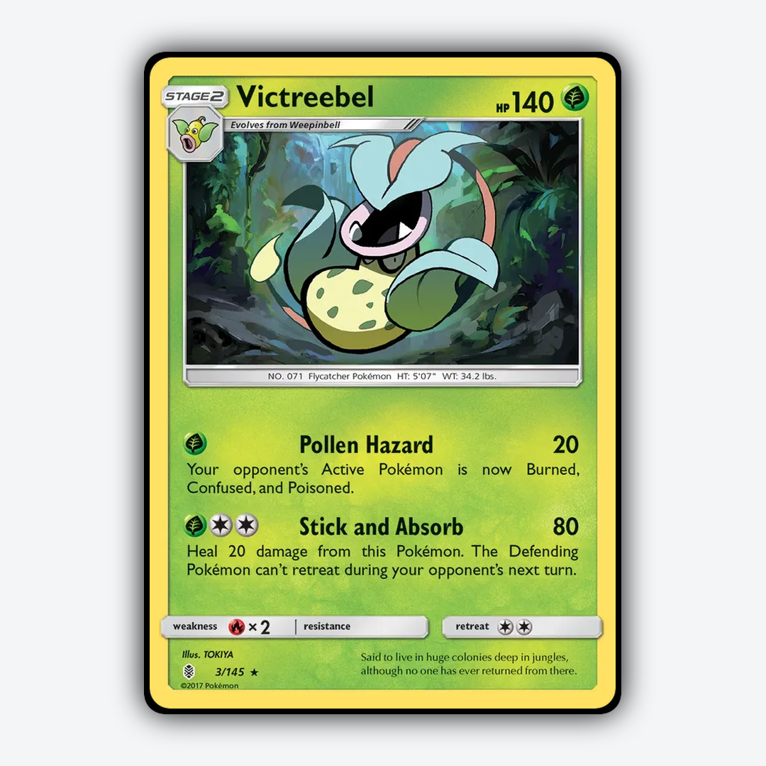 Victreebel 003/145 - Guardians Rising Set - Card Rug