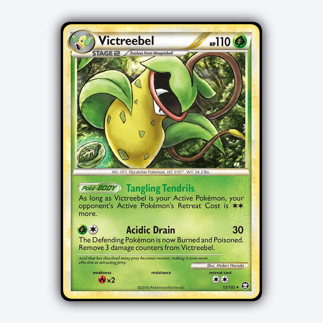 Victreebel 012/102 - HS—Triumphant Set - Card Rug