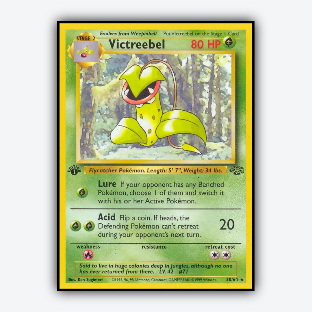 Victreebel 030/64 - Jungle Set - Card Rug
